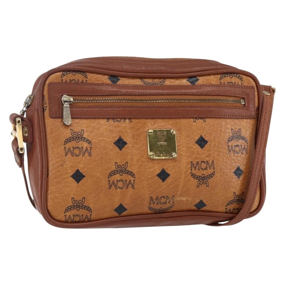 MCM Visetos Canvas and Leather